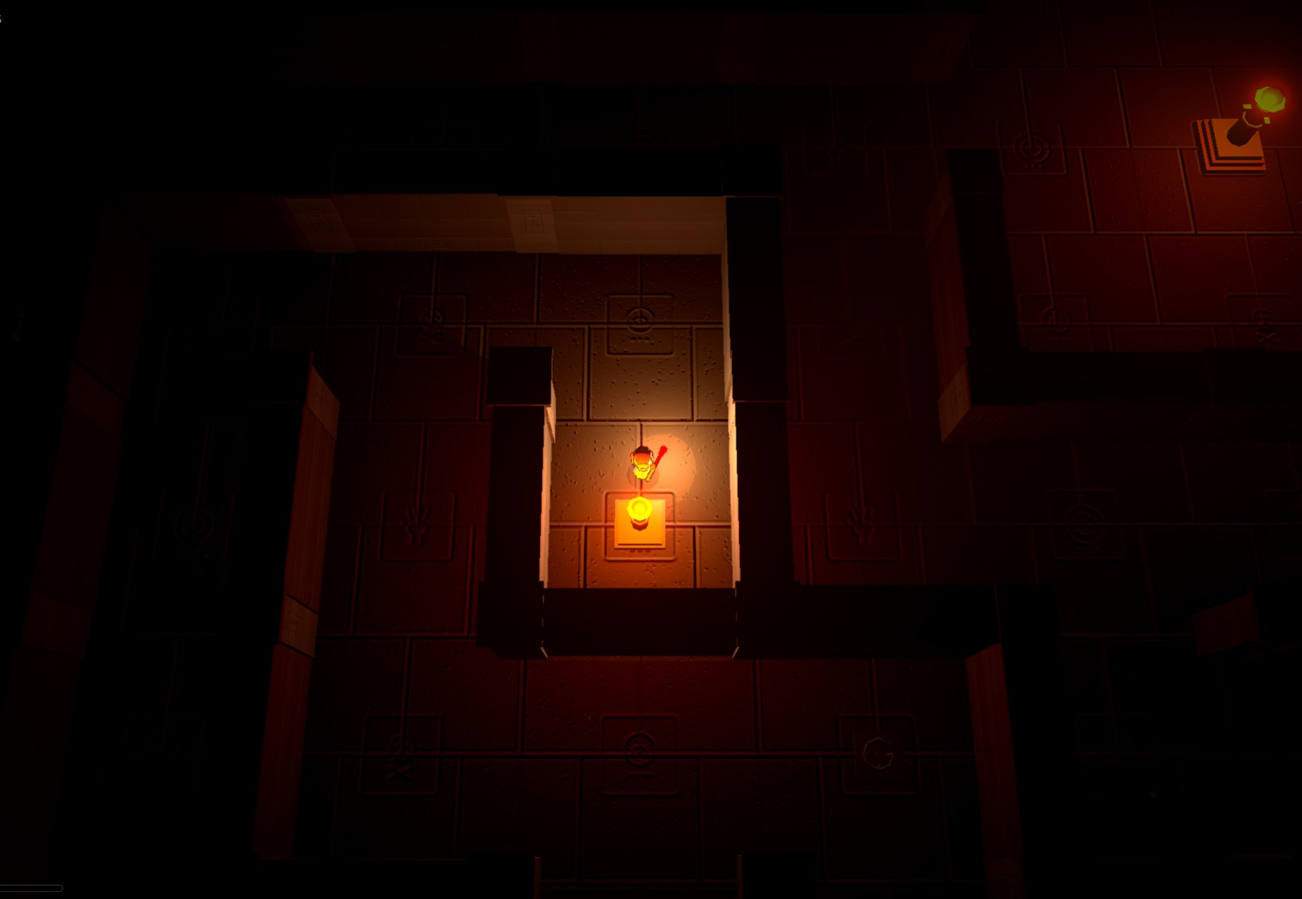 Navigating the maze in the Dark House of Xibalba